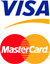 Visa and Mastercard accepted